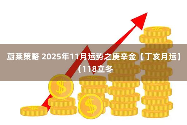 蔚莱策略 2025年11月运势之庚辛金【丁亥月运】（118立冬